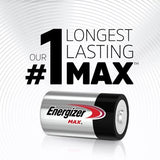 Energizer MAX D Alkaline Batteries, 14 pk.