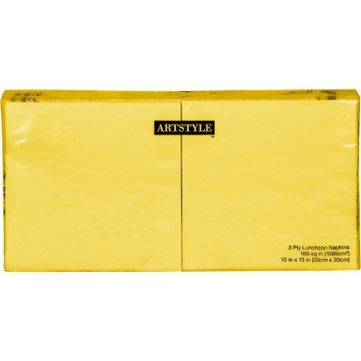 Artstyle 3-Ply Lunch Napkins, 6.5", 200 ct., Choose Color