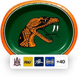 NCAA HBCU Oval Paper Plates, 10" x 12" , 50 ct., Choose Your Team