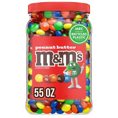 شوكولاتة الحليب بزبدة الفول السوداني M&M'S، 55 أونصة.