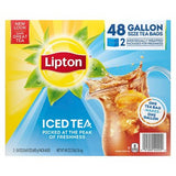 Lipton Iced Tea, Gallon Size Tea Bags, 48 ct.