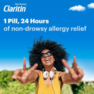 Claritin 24 Hour Non-Drowsy Allergy Medicine RediTabs 70 ct.