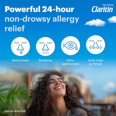 Claritin 24 Hour Non-Drowsy Allergy Medicine RediTabs 70 ct.