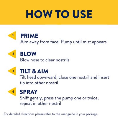 Astepro Adult Nasal Spray 120 ml./bottle, 3 pk.