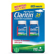 Claritin 24 Hour Non-Drowsy Allergy Medicine Tablets 115 ct.