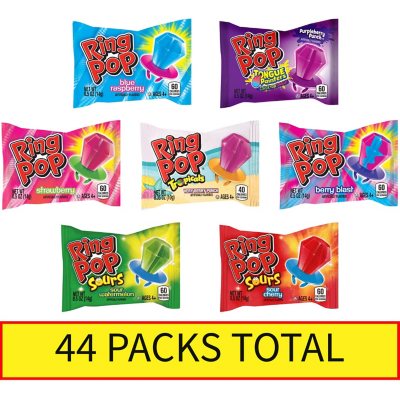 Ring Pop Variety Pack, 0.5 oz., 44 pk.