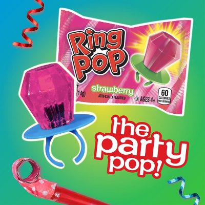 Ring Pop Variety Pack, 0.5 oz., 44 pk.