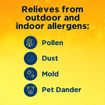 Xyzal 24-Hr. Allergy Relief Tablets 55 ct./pk., 2 pks.