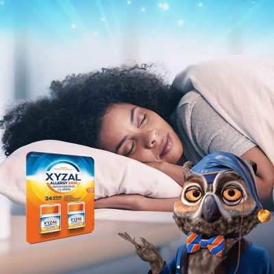 Xyzal 24-Hr. Allergy Relief Tablets 55 ct./pk., 2 pks.