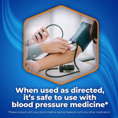 Nasacort Allergy 24-Hr. Non-Drowsy Nasal Spray 120 sprays/pk., 4 pk.