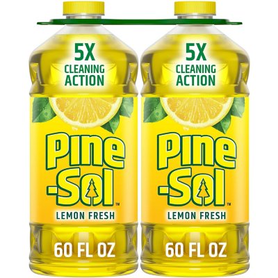 Pine-Sol Multi-Surface Cleaner, Lemon Scent, 2 ct., 120 fl. oz.
