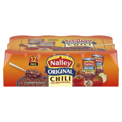 Nalley Original Chili mit Bohnen, 425 g, 12er-Pack