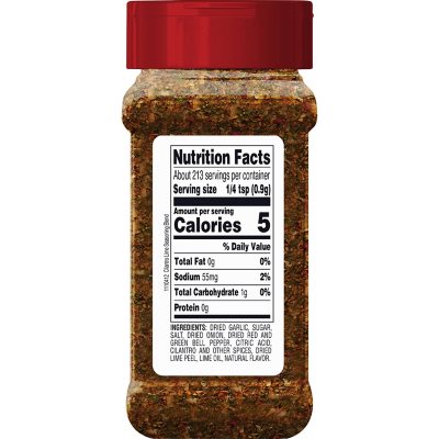 Tone's Cilantro Lime Seasoning, 6.75oz