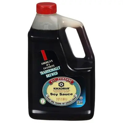Kikkoman Soy Sauce, 64 oz.