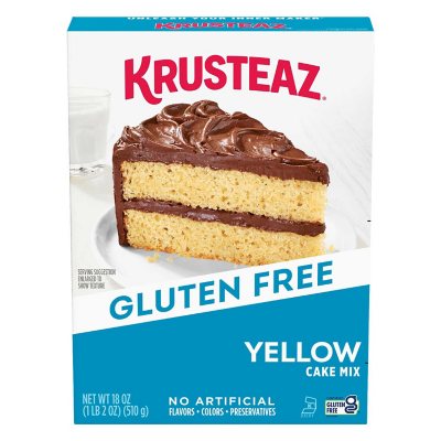 Krusteaz Gluten Free Yellow Cake Mix, 18 oz.