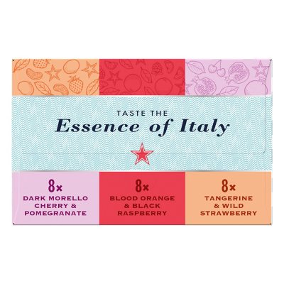 S.Pellegrino Essenza Flavored Mineral Water Variety Pack 11.15 fl. oz., 24 pk.