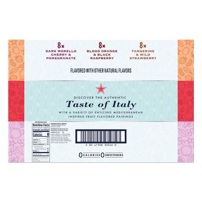 S.Pellegrino Essenza Flavored Mineral Water Variety Pack 11.15 fl. oz., 24 pk.