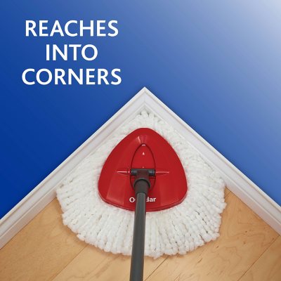 O-Cedar EasyWring Spin Mop & Bucket System with 3 Extra Refills