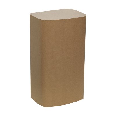 Marathon Singlefold Paper Towels, 1-Ply, 9 1/4" x 10 1/4", Brown 250 towels/pk., 16 pks.