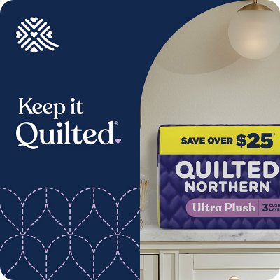 Quilted Northern Ultra Plush 3-Ply Toilet Paper 255 sheets/roll, 36 rolls