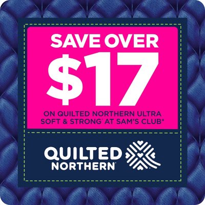 Quilted Northern Ultra Soft & Strong 2-Ply Toilet Paper 32 rolls, 244 sheets/roll