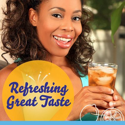 Crystal Light Lemon Iced Tea Naturally Flavored Powdered Drink Mix 16 ct.