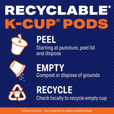 Maxwell House Medium Roast K-Cup Coffee Pods, House Blend, 100 ct.