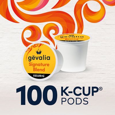 Gevalia Mild Roast K-Cup Coffee Pods, Signature Blend 100 ct.