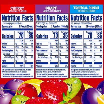 Kool-Aid Jammers Juice Pouches Variety Pack 6 fl. oz., 40 pk.