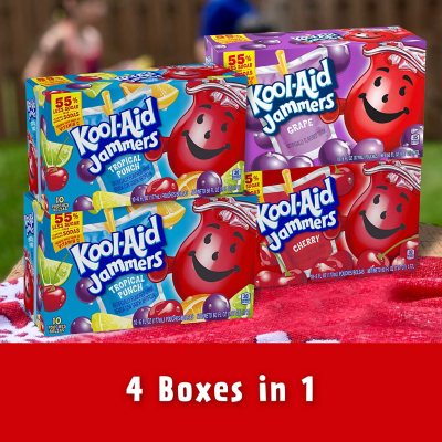 Kool-Aid Jammers Juice Pouches Variety Pack 6 fl. oz., 40 pk.