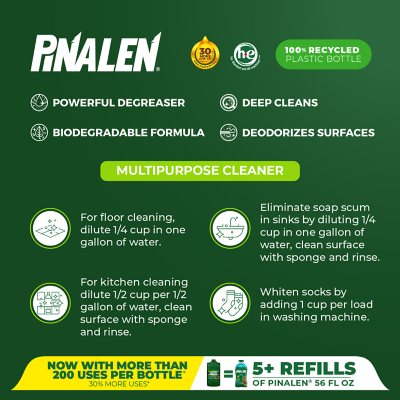 Pinalen Multi-Surface Cleaner, Fresh Pine Scent, 304 fl. oz.
