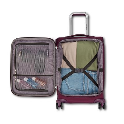 Samsonite Xpression 2-Piece Softside Spinner Luggage Set, Assorted Colors