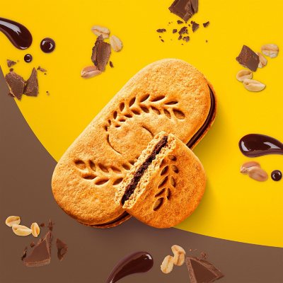 belVita Dark Chocolate Creme Breakfast Biscuits 25 pk.