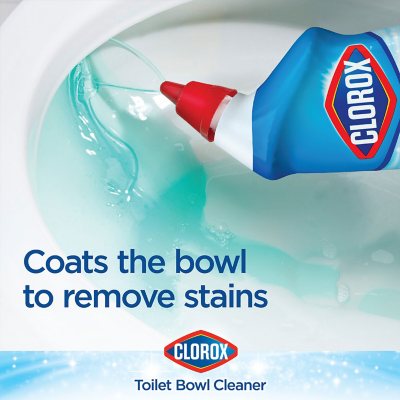 Clorox Toilet Bowl Cleaner with Bleach, Rain Clean, 6pk., 144 fl. oz.