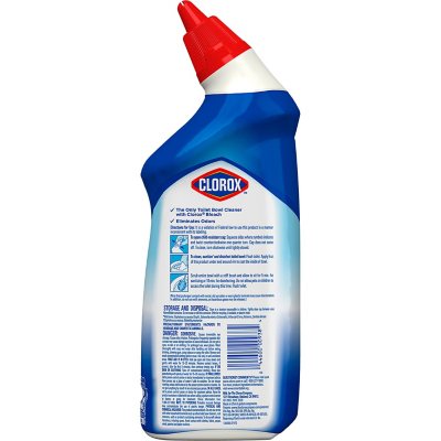 Clorox Toilet Bowl Cleaner with Bleach, Rain Clean, 6pk., 144 fl. oz.