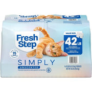 Fresh Step, Simply Unscented Clumping Cat Litter, 42 lbs.