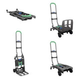 COSCO Folding 2-in-1 Hand Truck, 300 lb. Capacity, Multi-Position