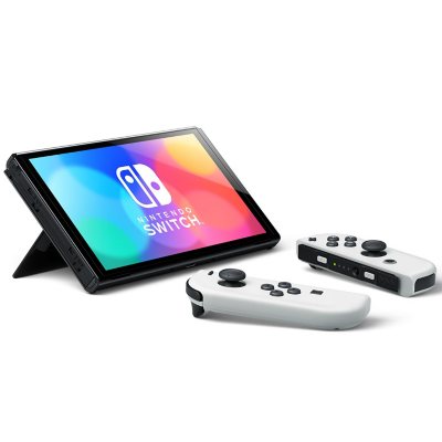 Nintendo Switch - OLED Model - White Joy-Con
