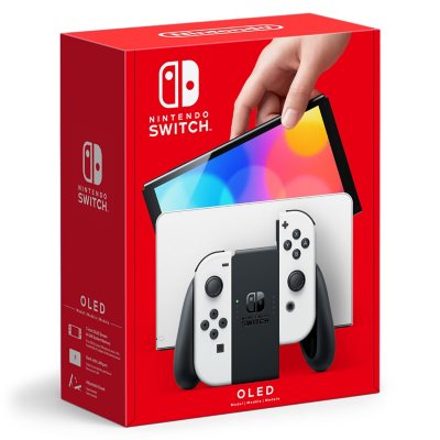 Nintendo Switch - OLED Model - White Joy-Con