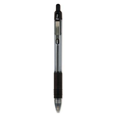 Zebra - Z-Grip Retractable Ballpoint Pen, Black Ink, Medium - 24/Pack