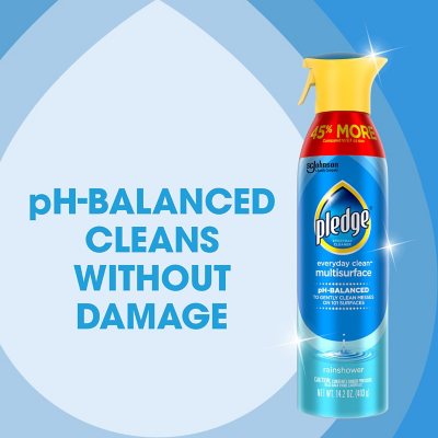 Pledge Multisurface Cleaner Spray, Rainshower, 14.2 oz., 3 pk.