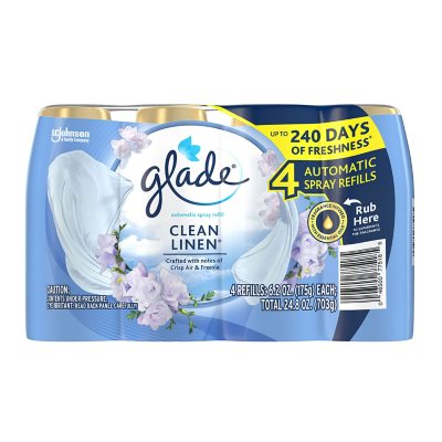 Glade Automatic Spray Air Freshener Refills, 4 ct., Choose Scent