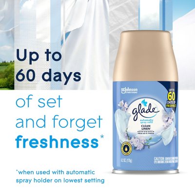 Glade Automatic Spray Air Freshener Refills, 4 ct., Choose Scent