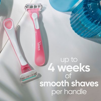 Venus Sensitive Disposable Razors for Women, 12 ct.