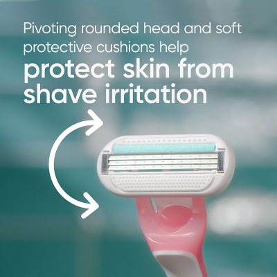 Venus Sensitive Disposable Razors for Women, 12 ct.