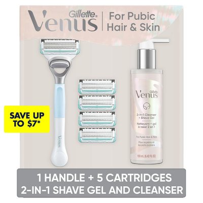 Gillette Venus for Pubic Hair and Skin Shaving Set