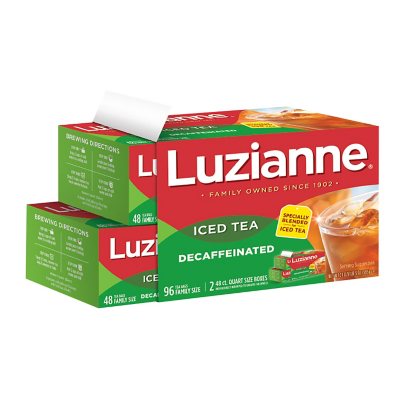 Luzianne Decaffeinated Tea 96 ct.