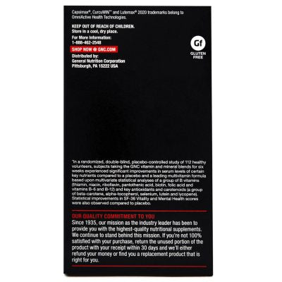 GNC Mega Men Energy & Metabolism Multivitamin Caplets 180 ct.