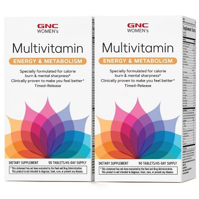GNC Women's Ultra Mega Energy & Metabolism Multivitamin 180 ct.