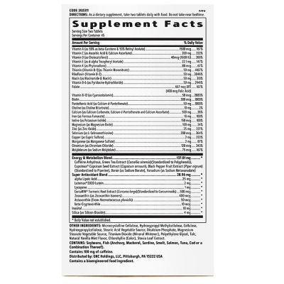 GNC Women's Ultra Mega Energy & Metabolism Multivitamin 180 ct.